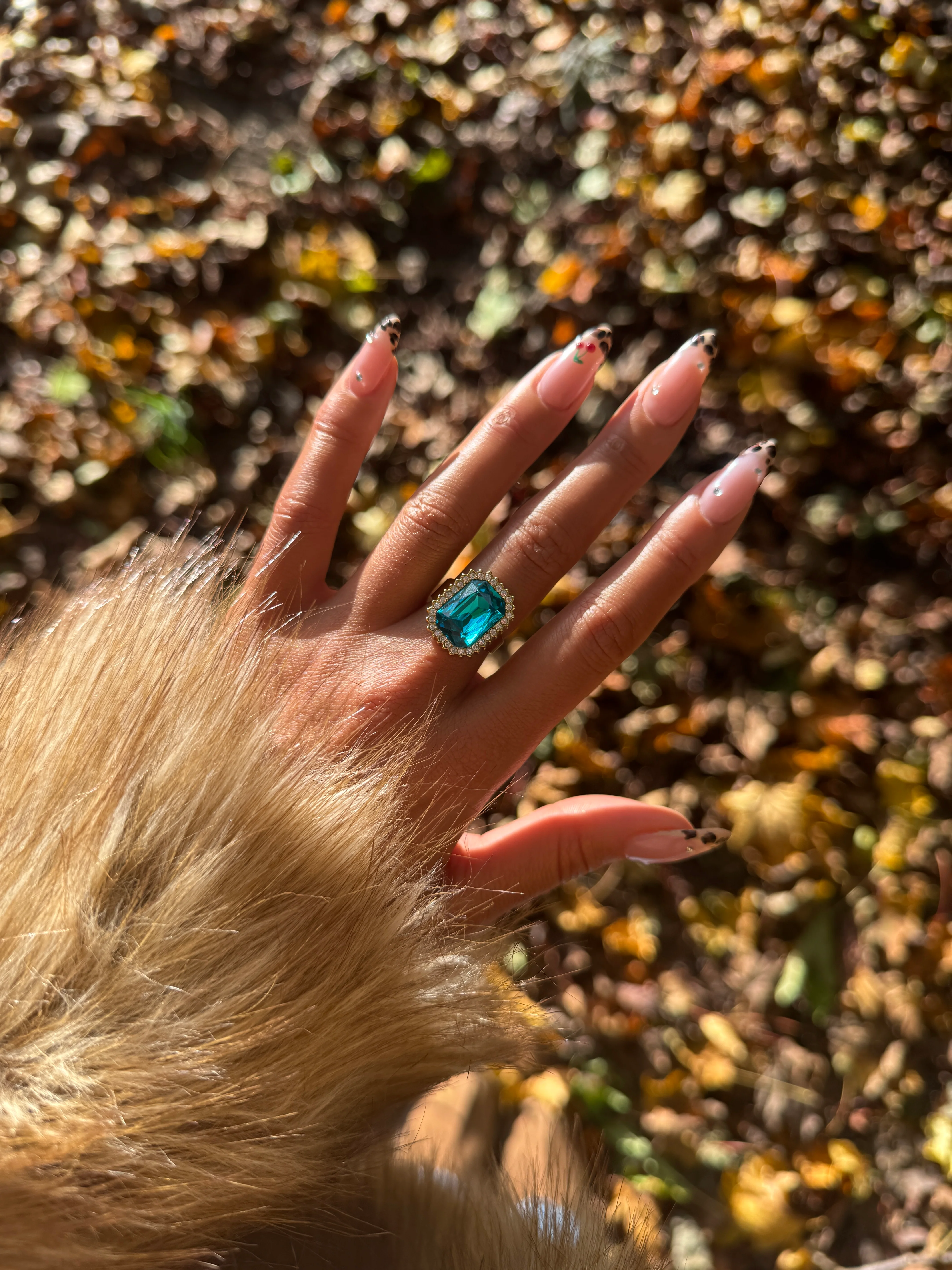 BAGUE BLUE FROST