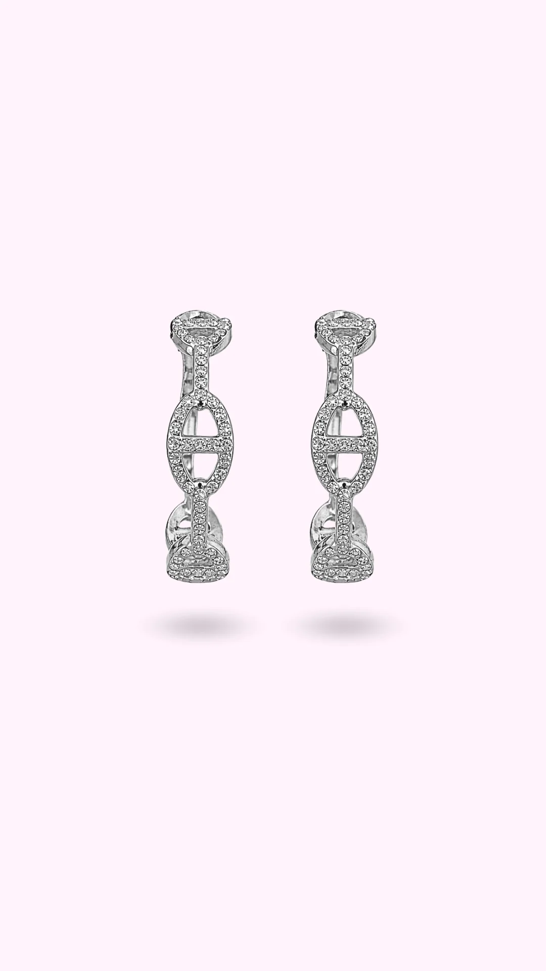 BOUCLES INES STRASS - Image 3