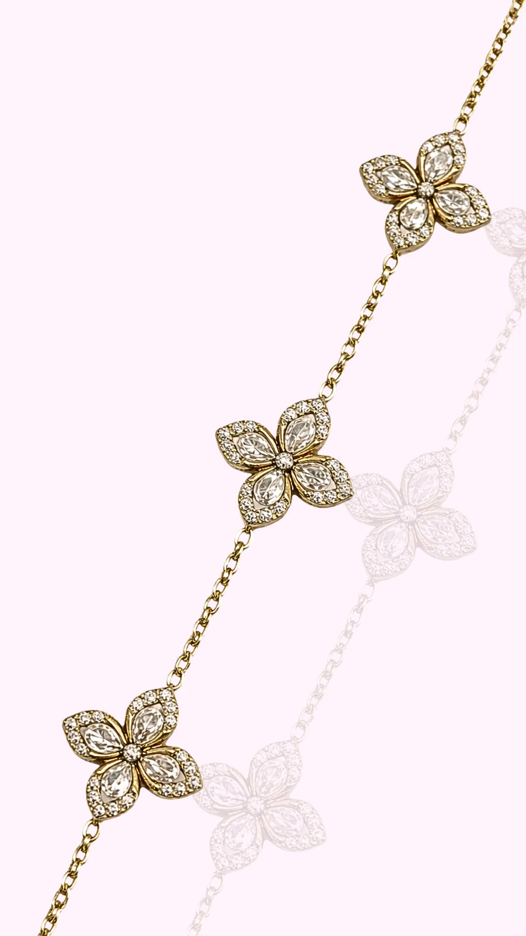 BRACELET TULIPES BLANC - Image 4