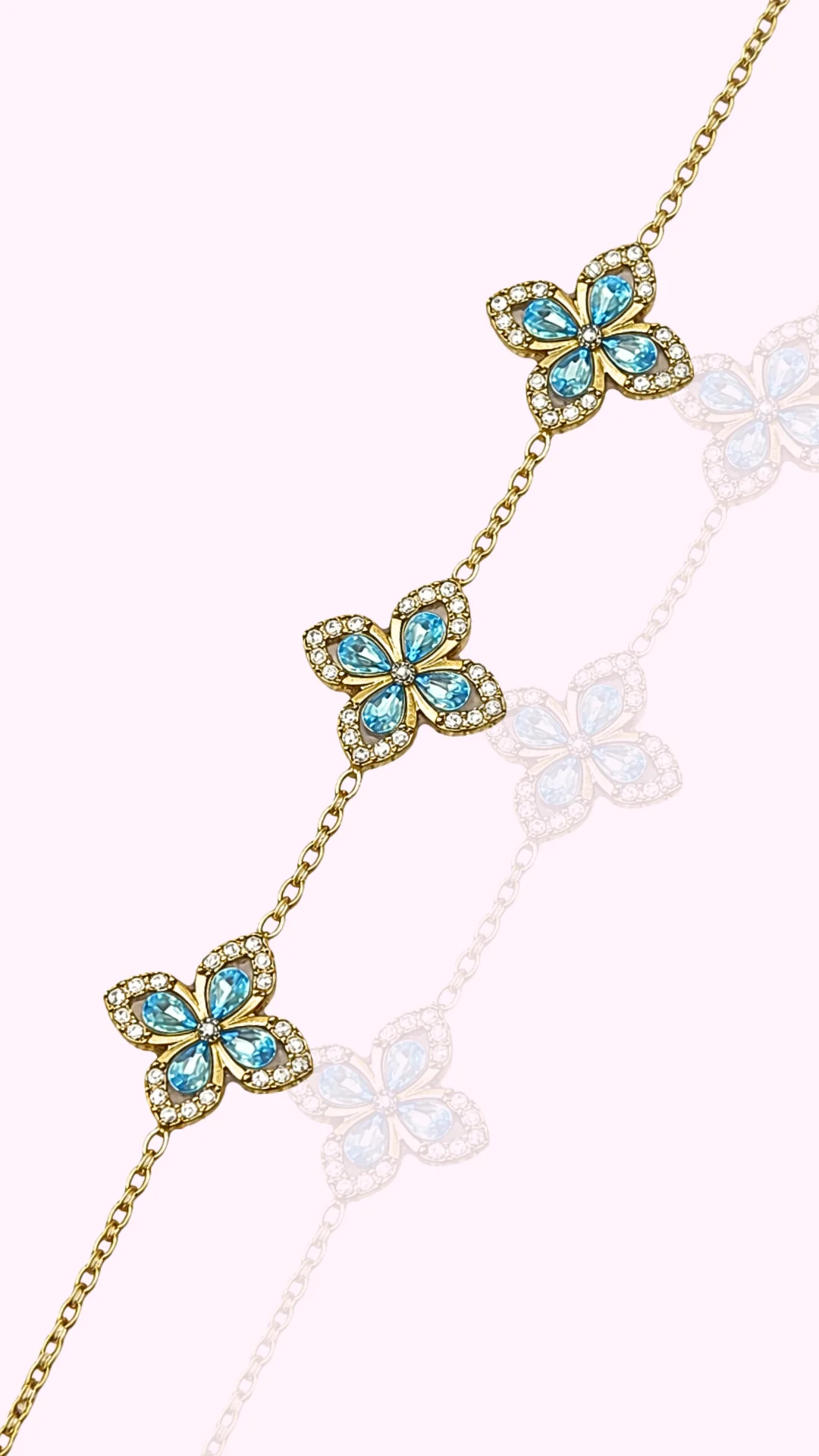 BRACELET TULIPES BLEU - Image 2