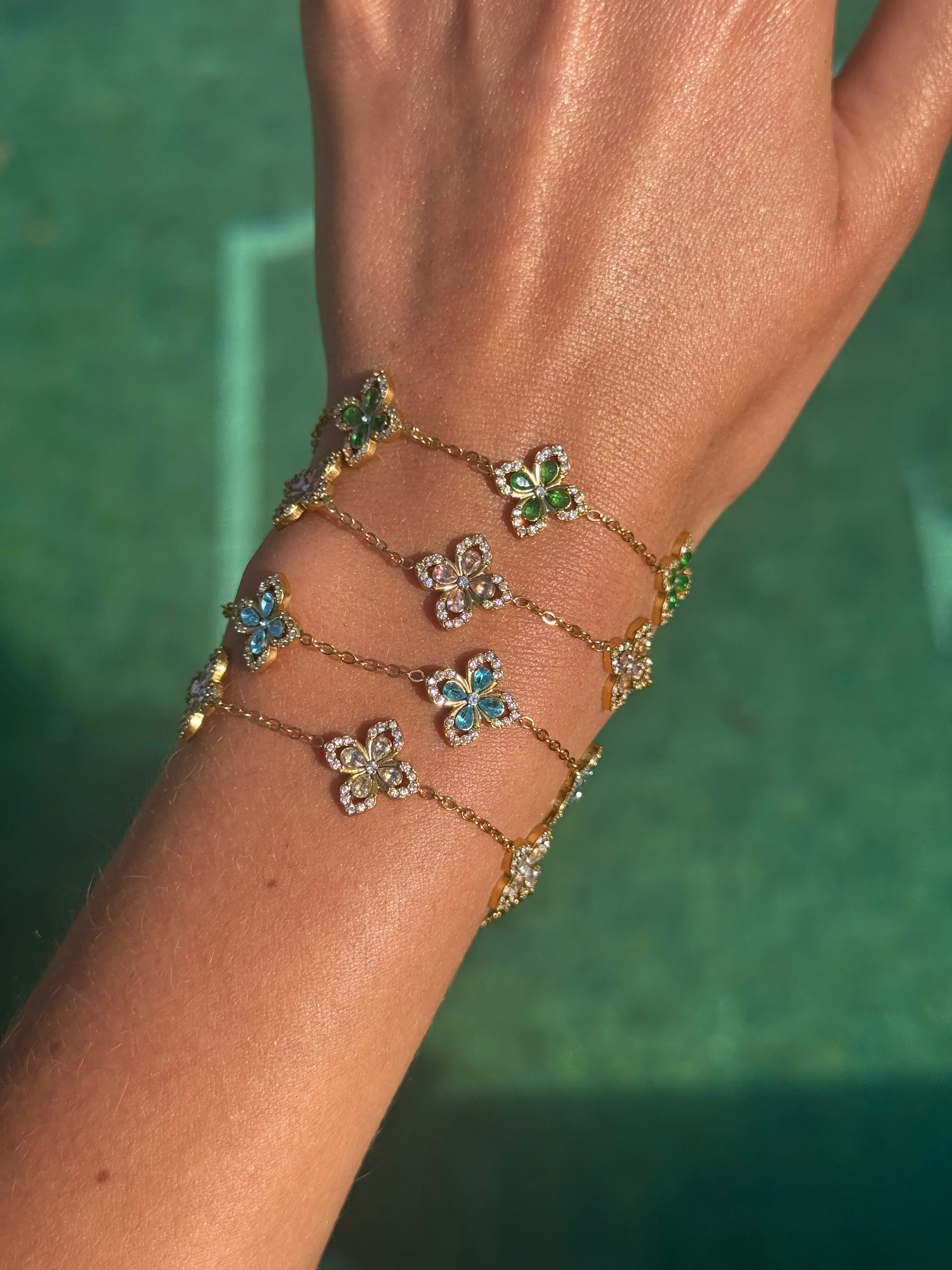 BRACELET TULIPES BLEU - Image 3