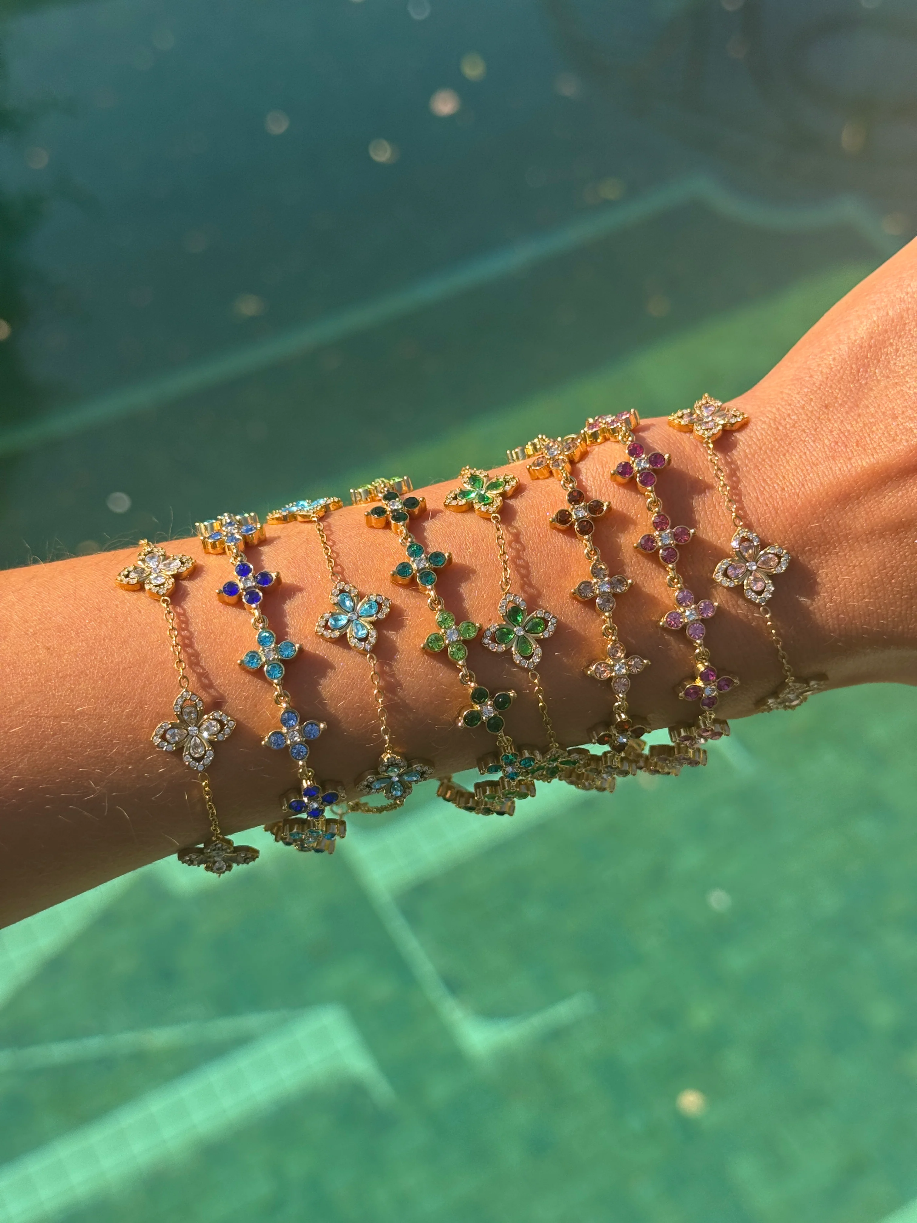 BRACELET TULIPES BLEU - Image 4
