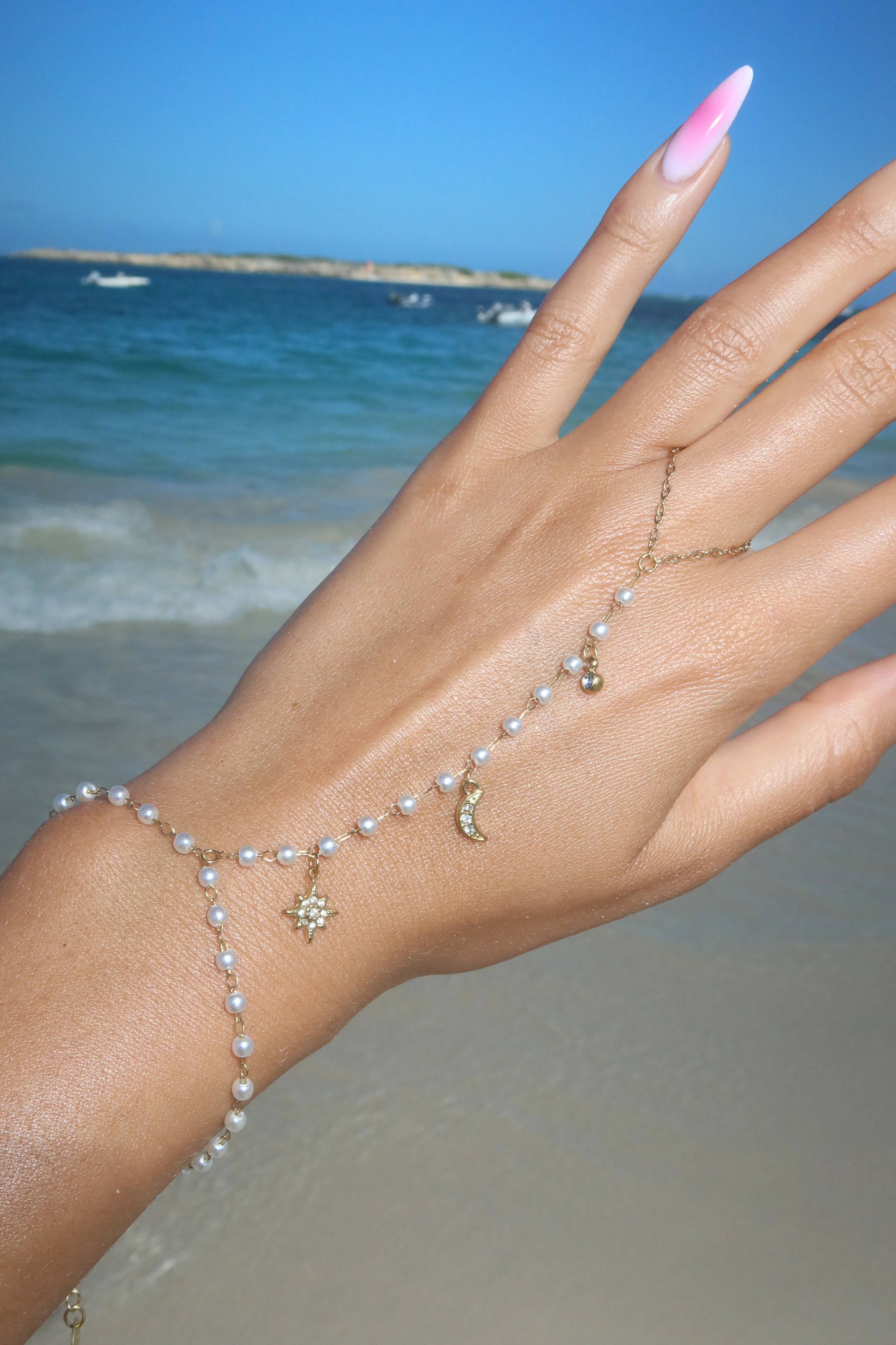 CHAINE DE MAIN PERLE - Image 4