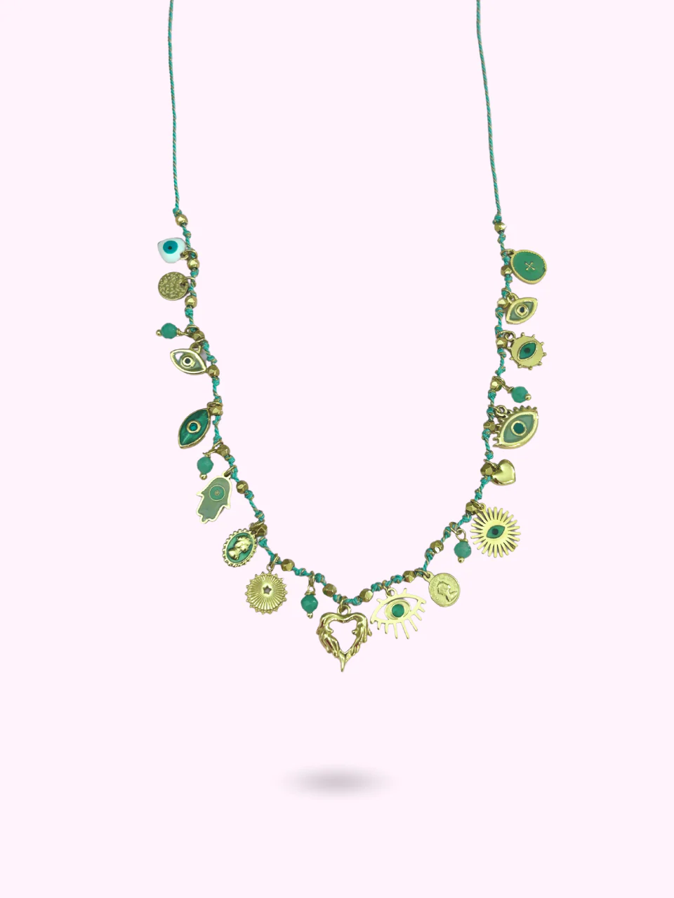 COLLIER AMAZONIA TURQUOISE - Image 3