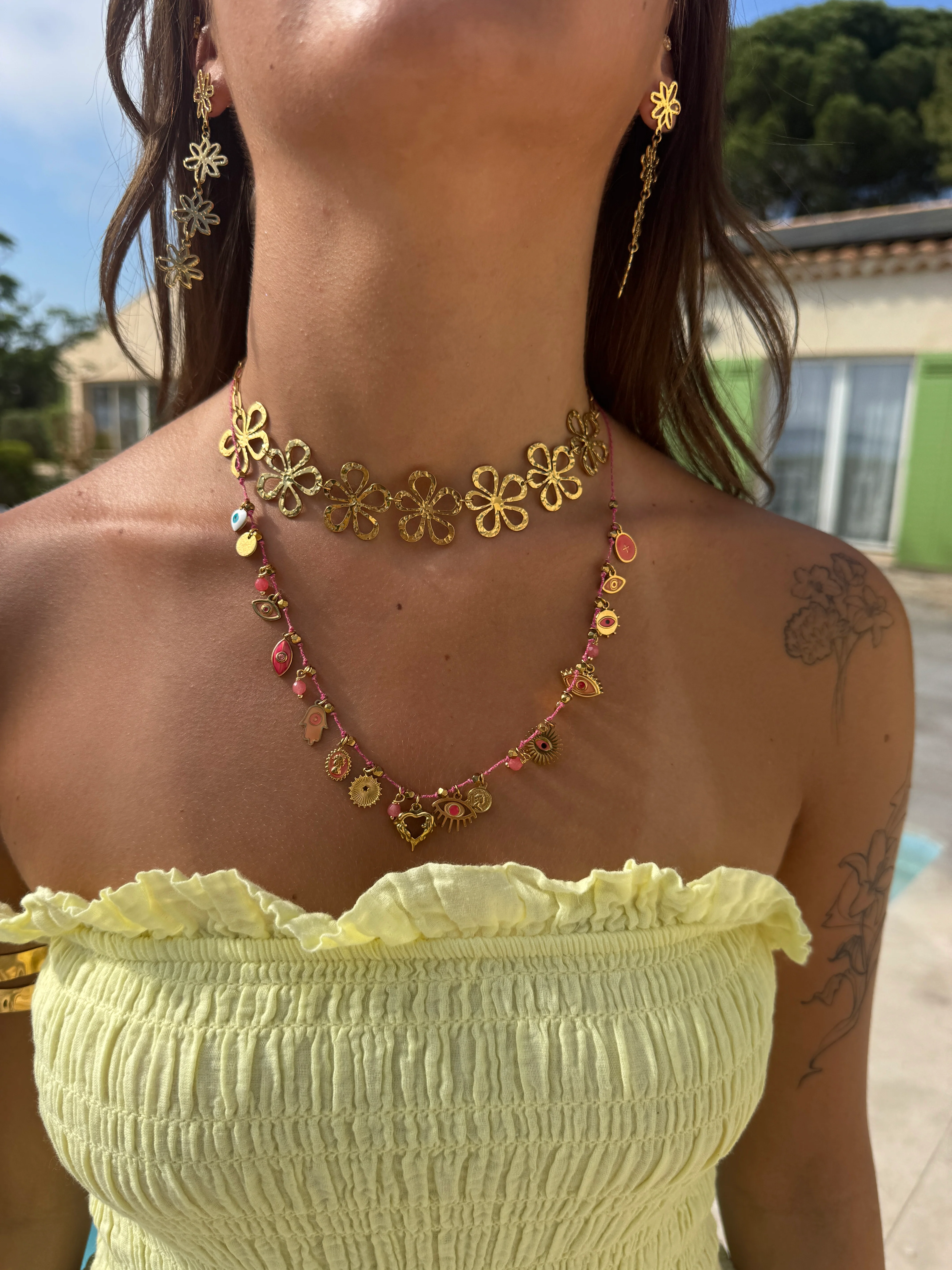 COLLIER AMAZONIA ROSE - Image 3