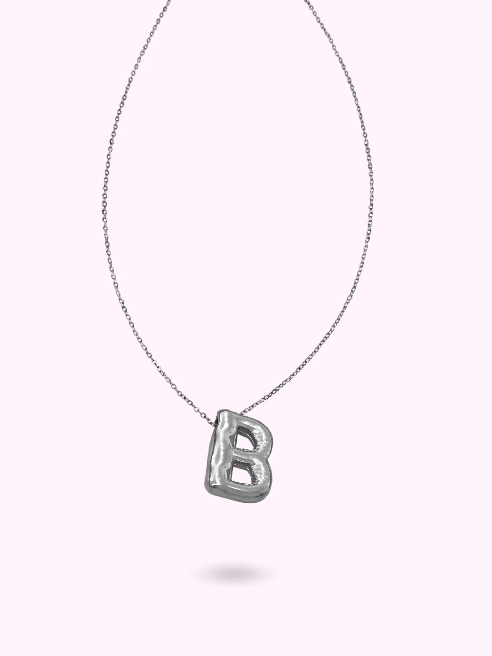 COLLIER HAILEY INITIAL ARGENTÉ - Image 3