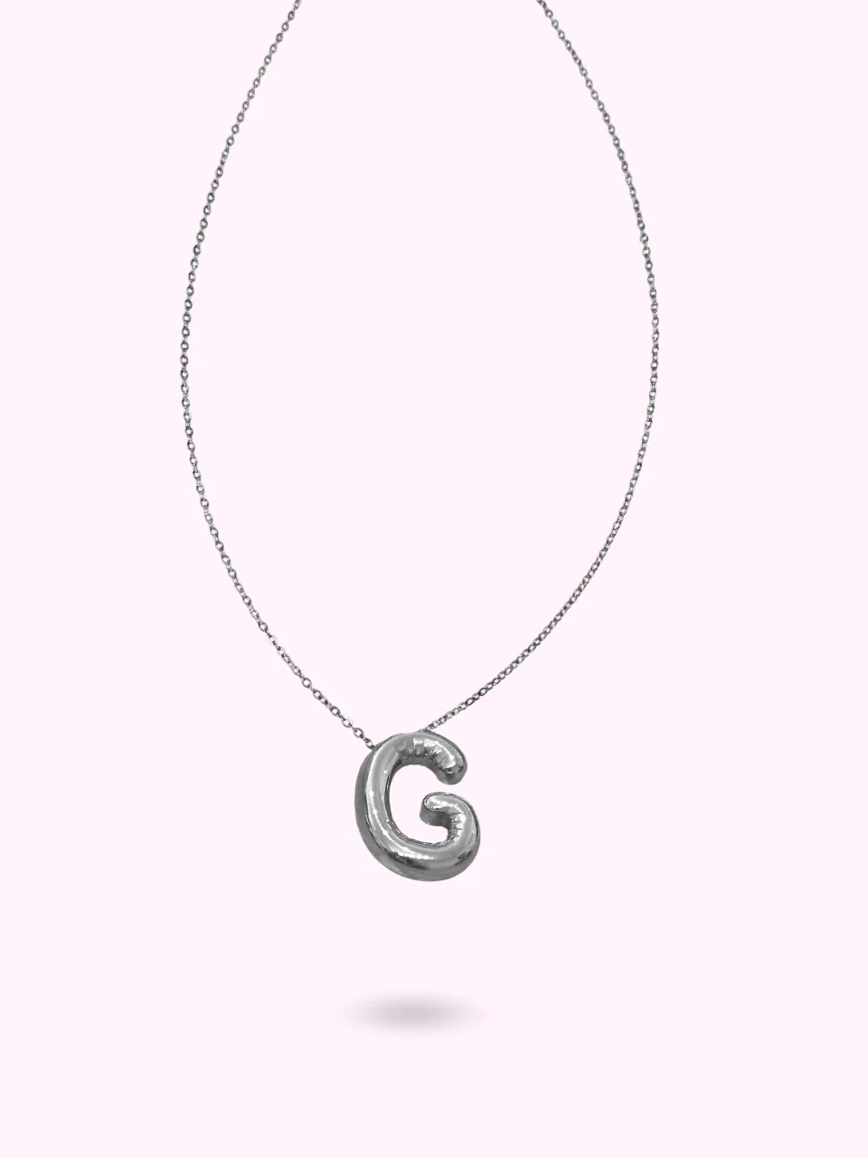 COLLIER HAILEY INITIAL ARGENTÉ - Image 8